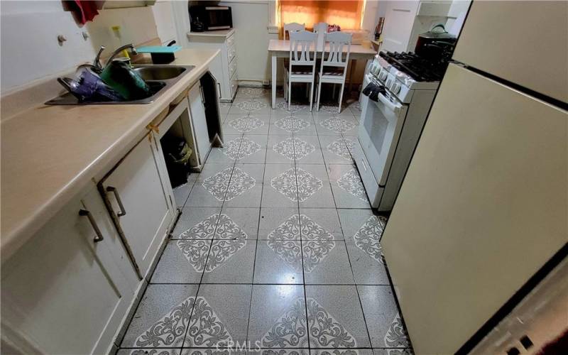 Upstairs kitchen