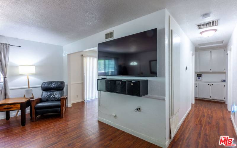 Living Room/ Hallway View