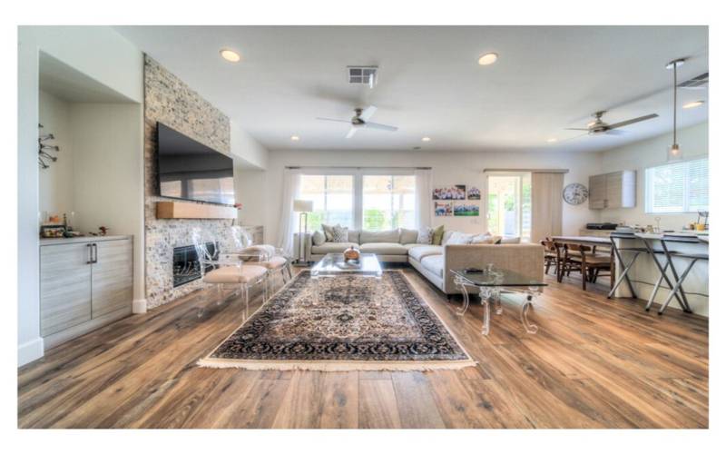 Family Room /  Kitchen