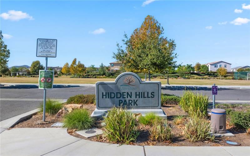 Hidden Hills park