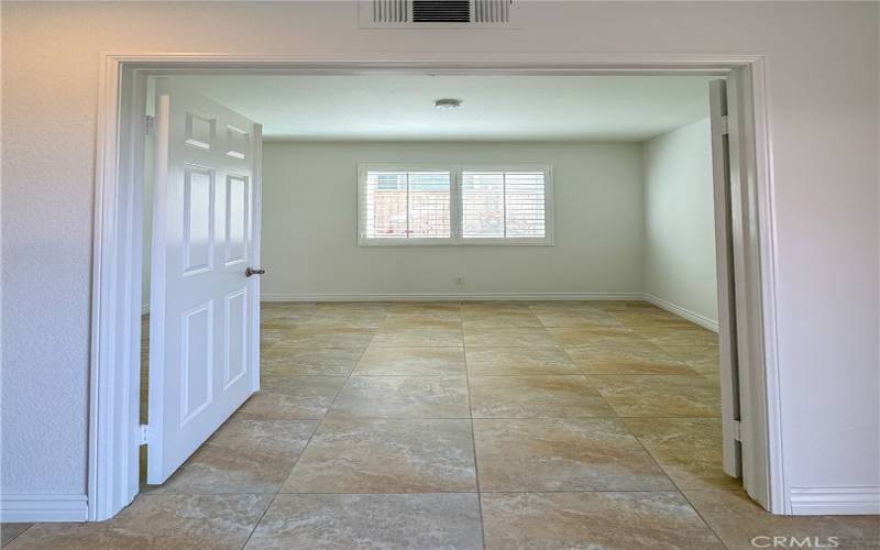 Downstairs office room could double as a 4th Bedroom - just off entry