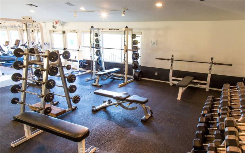 Private work out facilities