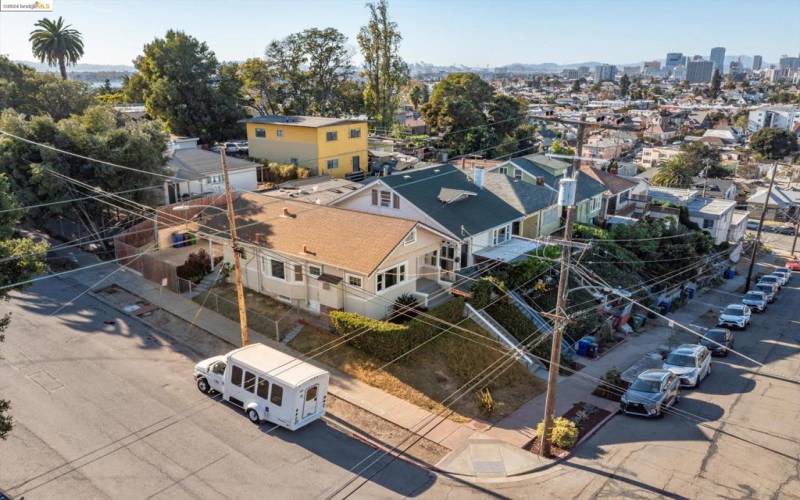 Side of House Aerial View