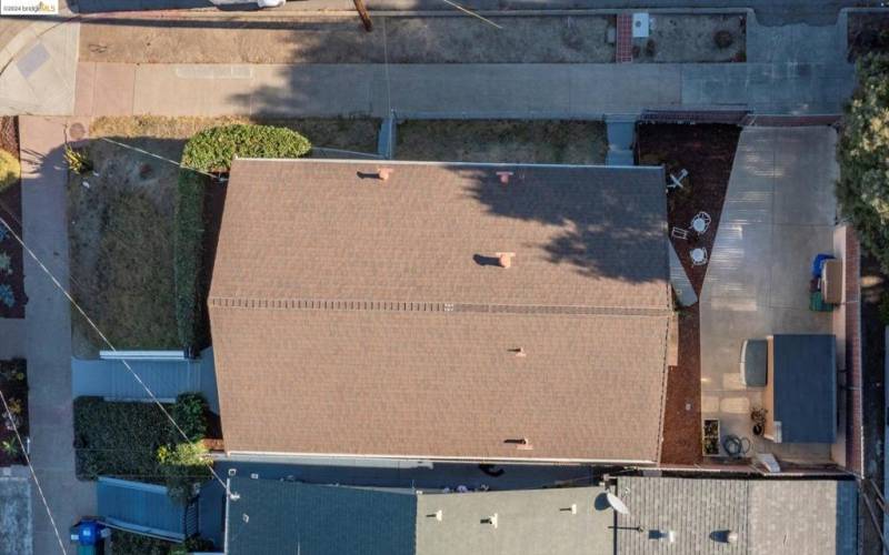 Top of House Aerial View