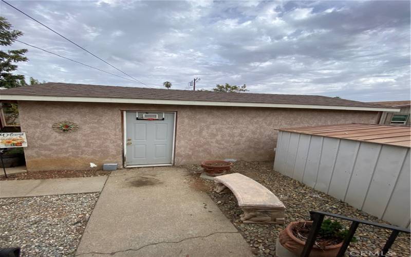 Converted  Garage /Storage