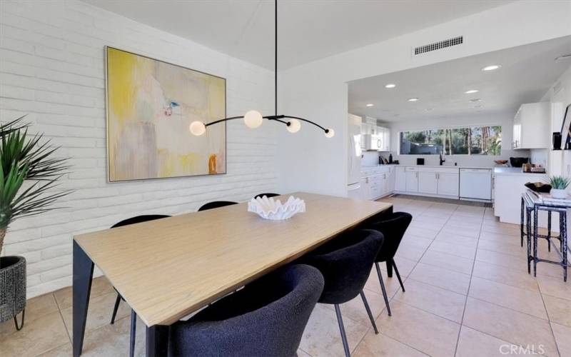 Dinning room off kitchen