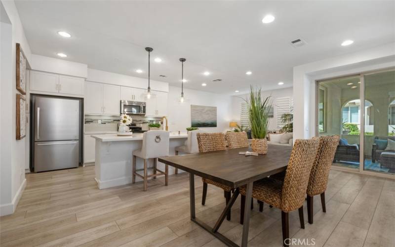 Dining area