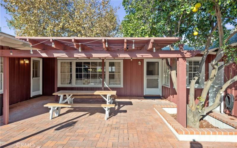 Covered Patio Area