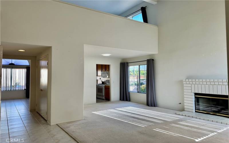 Entry to Living/Dining

Loft Above