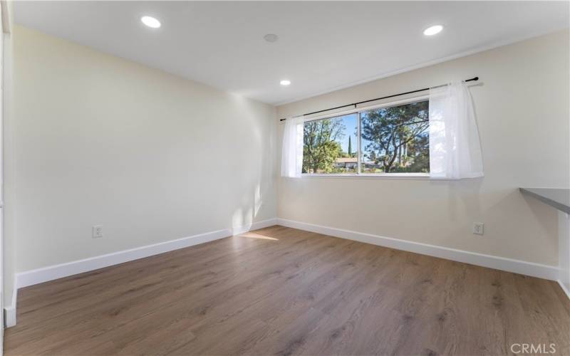 Dining area off kitchen.