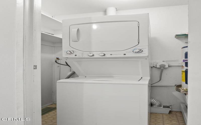 Stackable Washer & Dryer Included