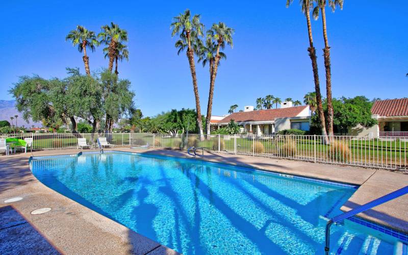 Fenced Pool and Spa