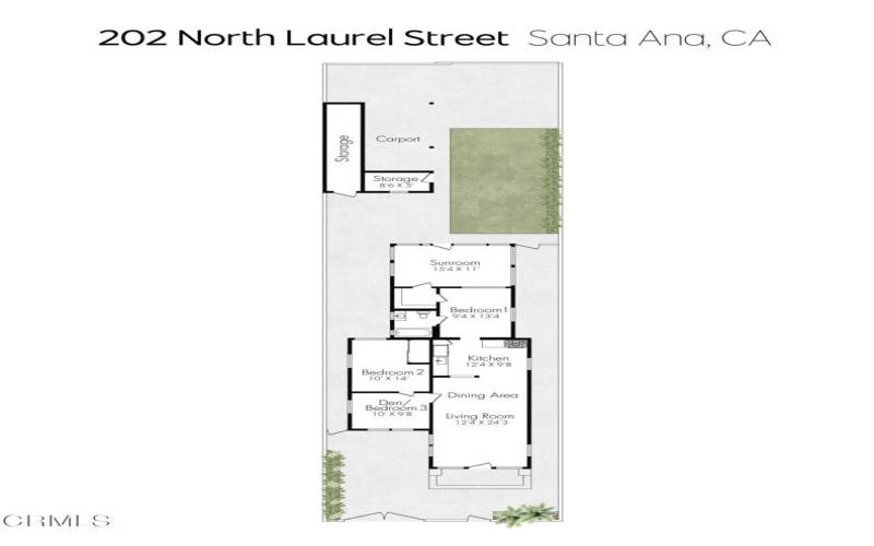 Floorplan 202 N Laurel St