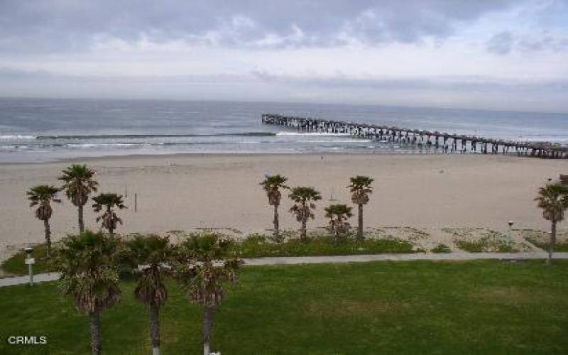 Port Hueneme Beach with pier