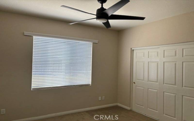 Secondary bedroom downstairs with full bath