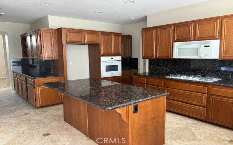 Kitchen with built-ins and Island, butler's pantry