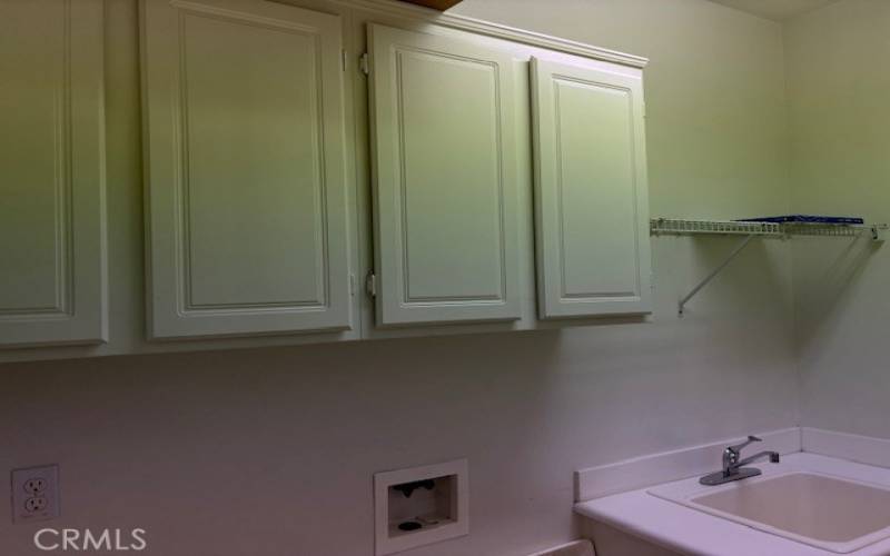 Laundry Room with cabinets