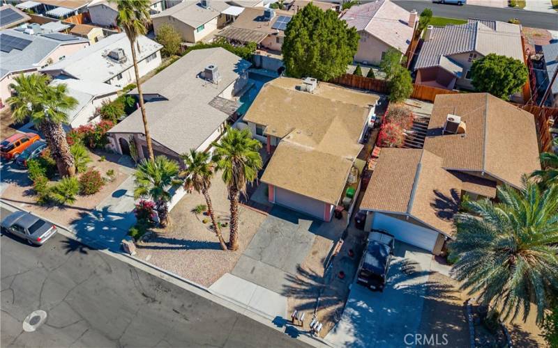 Arial View of the home.