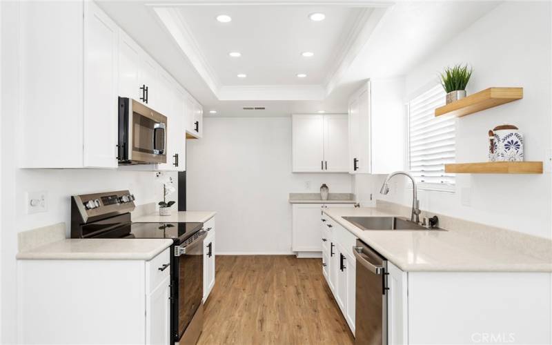 Remodeled Kitchen with new appliances