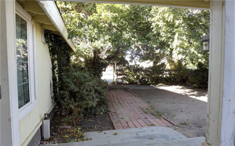 Walkway to Front Door