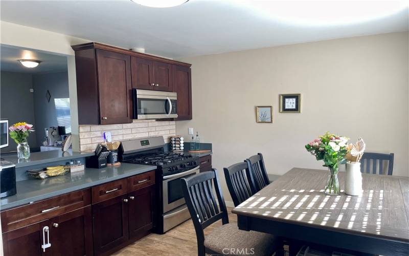 Large Kitchen with Dining Area