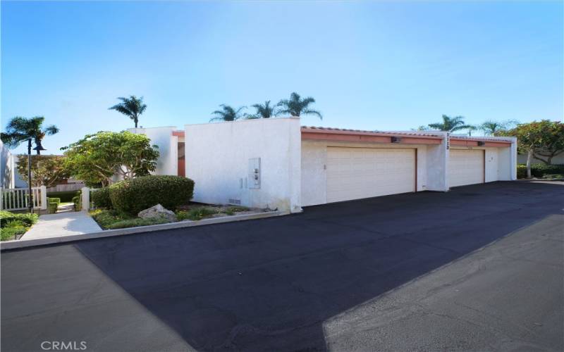 Two Car Garage with Lots of Extra Storage