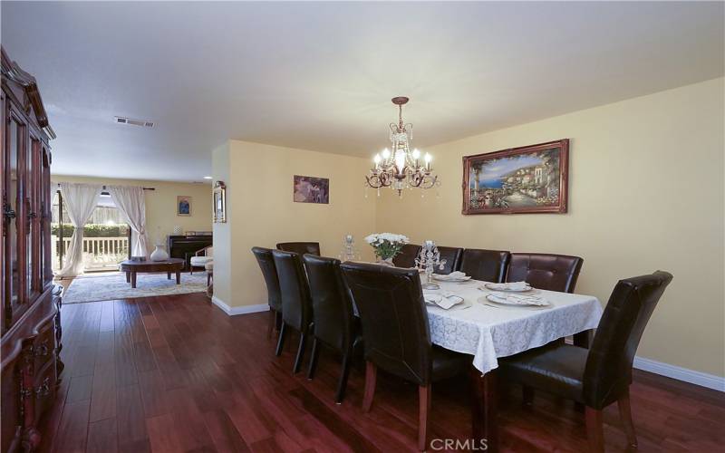 Spacious, Elegant Dining Room