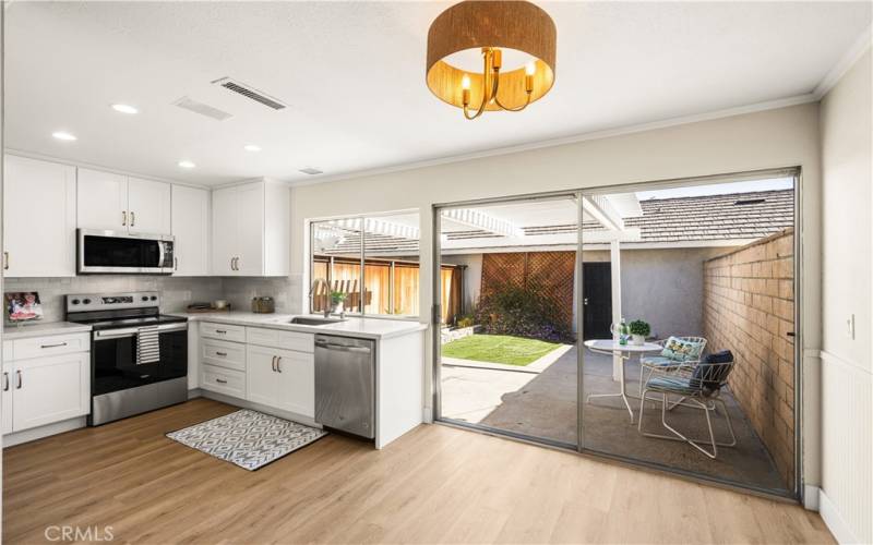 Beautifully updated kitchen