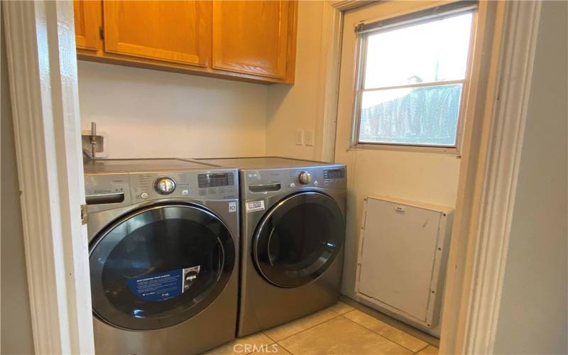 Laundry off of Kitchen