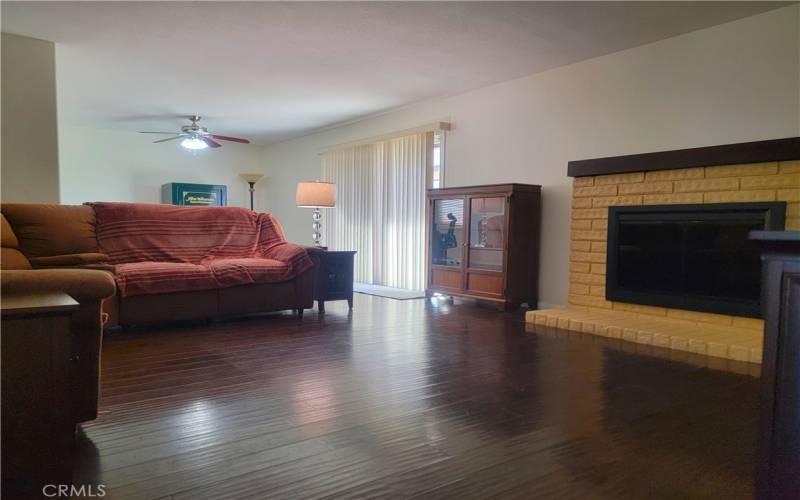 Living Room w/Engineered Wood Flooring!