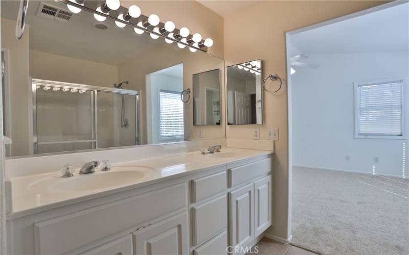 Master Bathroom looking into Bedroom