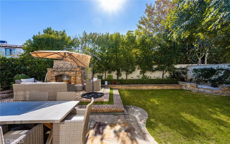 Plenty of backyard space for Al Fresco dining