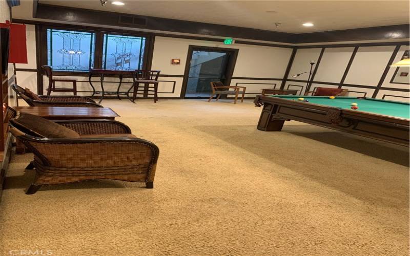 Billiards Area in Community Area