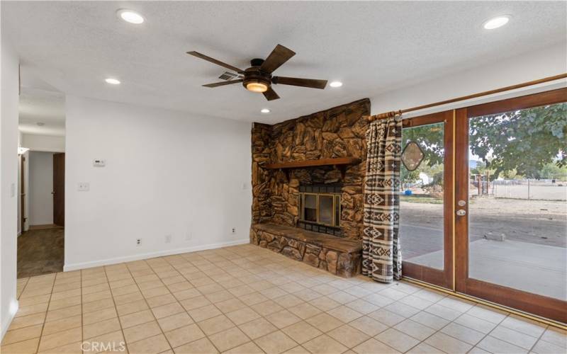 Dining Room / Fireplace