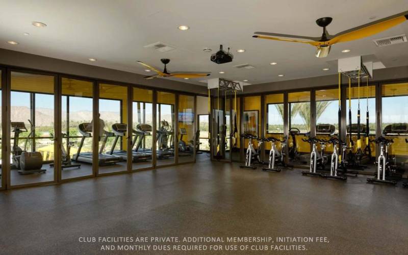 Trilogy Polo Clubhouse Fitness Area