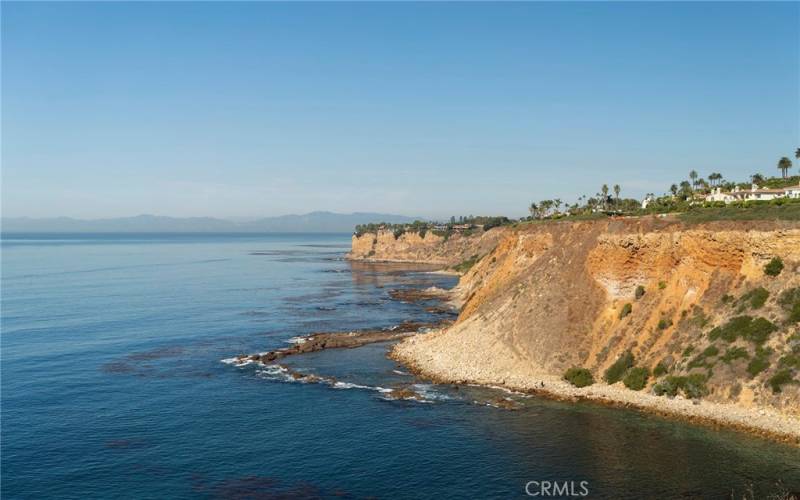 One of the coastline walks that can be enjoyed from your home.