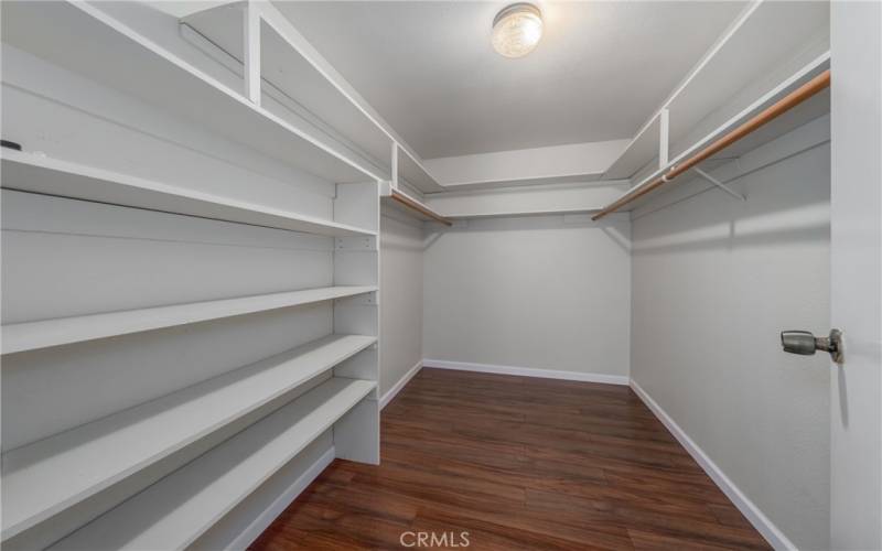 Primary Bedroom Walk-in Closet