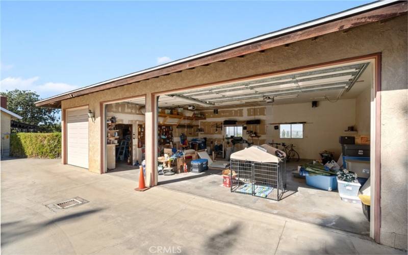 High ceilings in garages