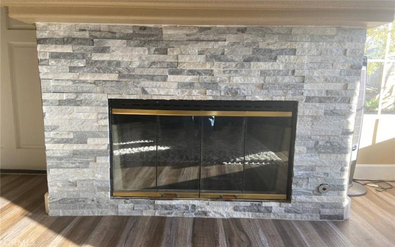 Fireplace in Family Room