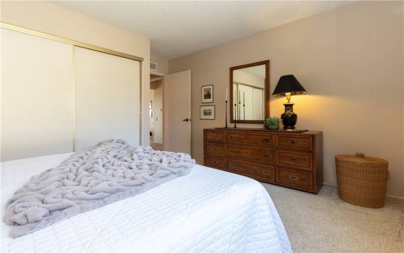 Large closet in the primary suite.