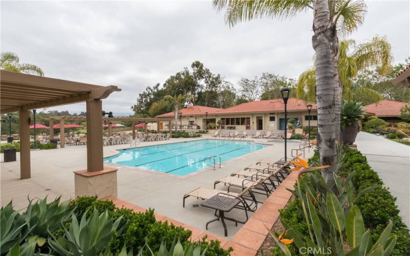 Pool and clubhouse.