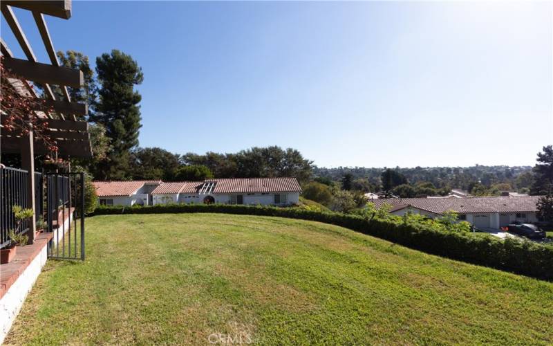 Terrific backyard.