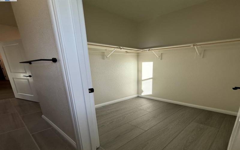 Master Walk-in Closet