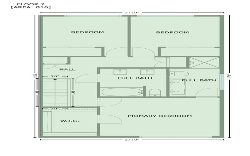 Floor Plan - Second Level