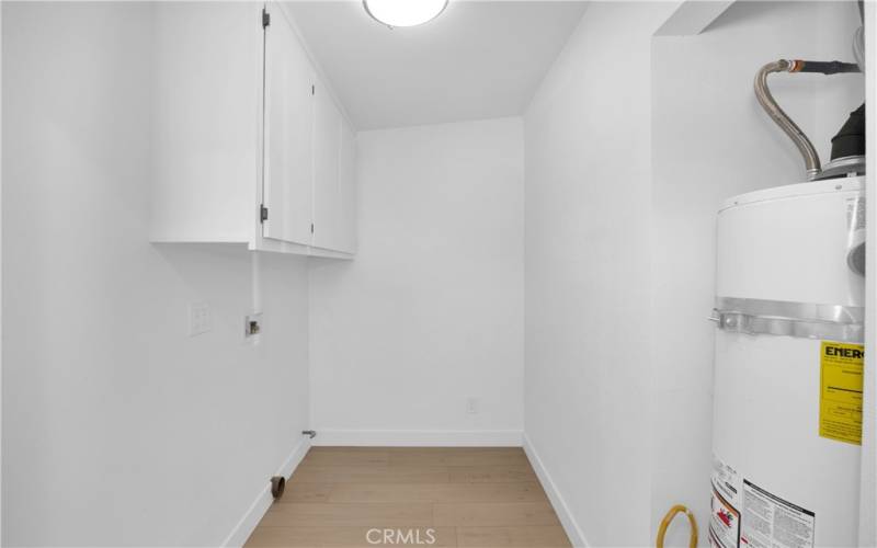 Large indoor laundry room