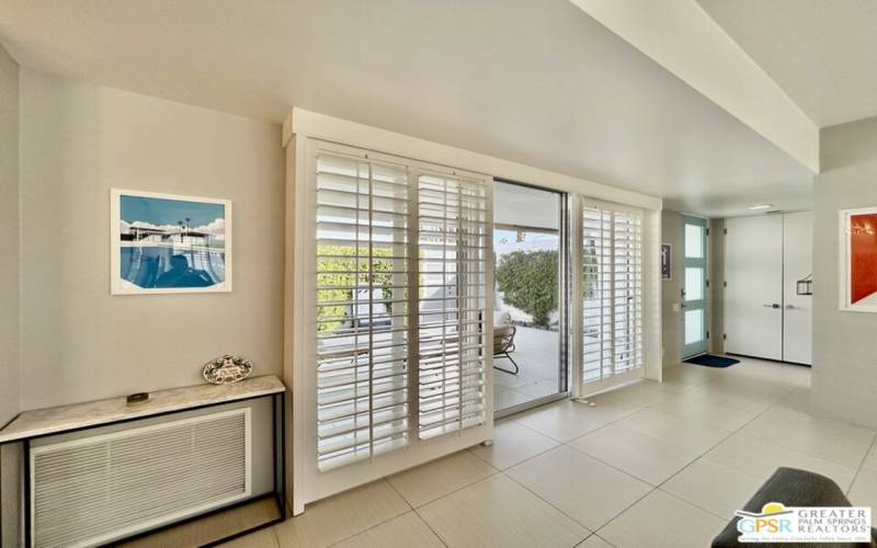 Plantation Shutters, Patio