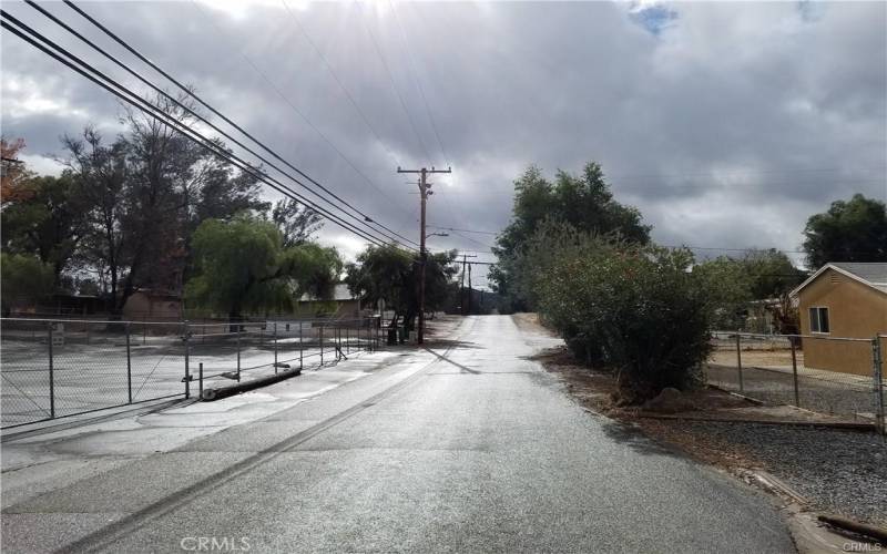 VIEW OF CROSS STREET