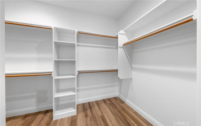 Primary Walk-In Closet