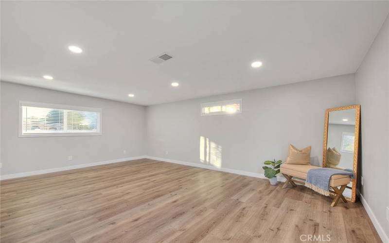 Bedroom 2: New Dual Pane Windows, New Blinds, New Recessed Lights, New Laminate Waterproof flooring, New Baseboards.