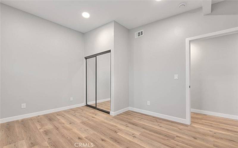 Bedroom 4: New Recessed Lights, New Mirror Closet Sliding Doors, New Laminate Waterproof flooring, New Baseboards.